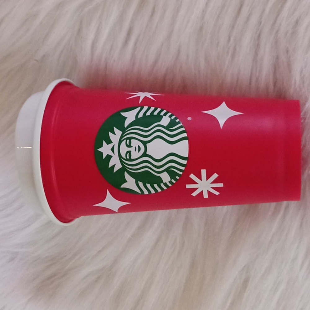 Starbucks Red Reusable Holiday Limited Edition Cup